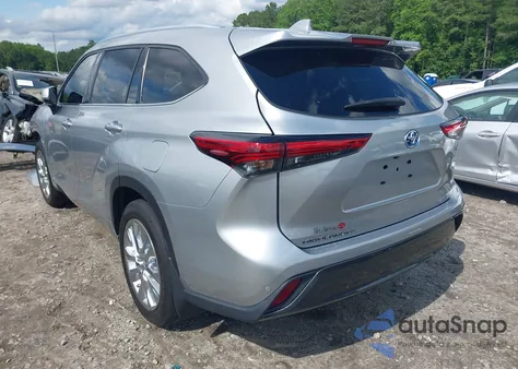 2023 Toyota Highlander Hybrid Limited from USA, damaged, VIN 5TDXBRCHXPS583604